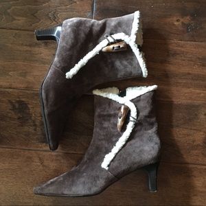 Suede Leather Boots